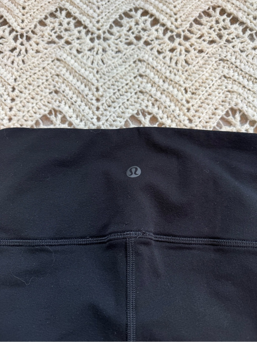 Lululemon Reveal Tight *Zen Expression Black High Rise Lace Tights Leggings 4 - Picture 10 of 11